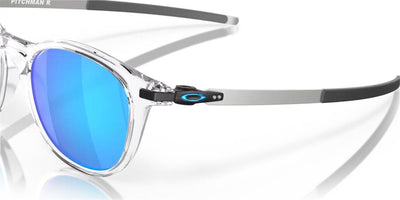 Oakley PITCHMAN R Sunglasses Polished Clear Prizm Sapphire