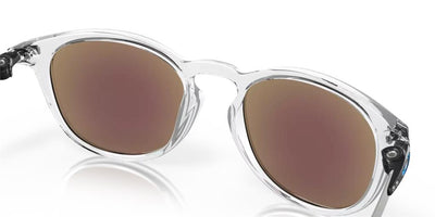 Oakley PITCHMAN R Sunglasses Polished Clear Prizm Sapphire