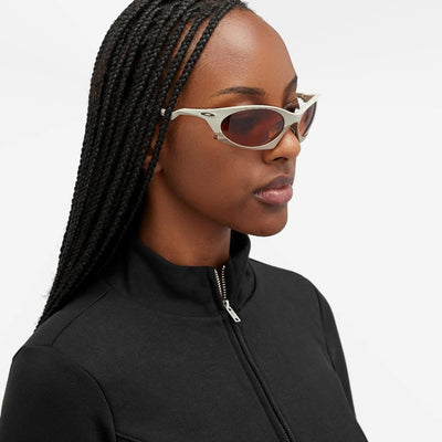 Солнцезащитные очки Oakley Plantaris 943702 матовые песочно-призовые коричневые градиентные