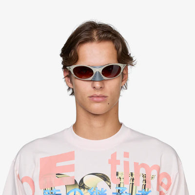 Солнцезащитные очки Oakley Plantaris 943702 матовые песочно-призовые коричневые градиентные
