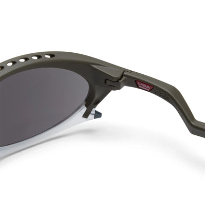 Oakley Plantaris Sunglasses 943707 Matte Moss Green Prizm Black