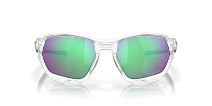 Oakley Plasma Sunglasses 901916 Matte Clear Prizm Road Jade