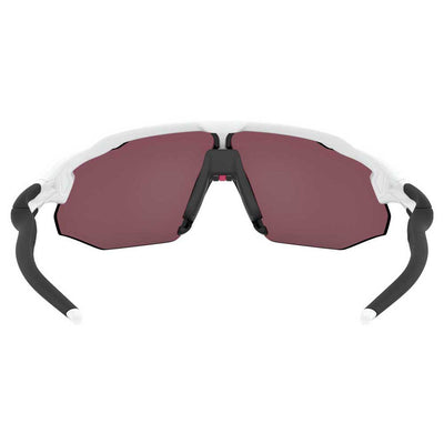 Oakley Radar EV Advancer Bisiklet Güneş Gözlüğü Polished White Prizm Road Black