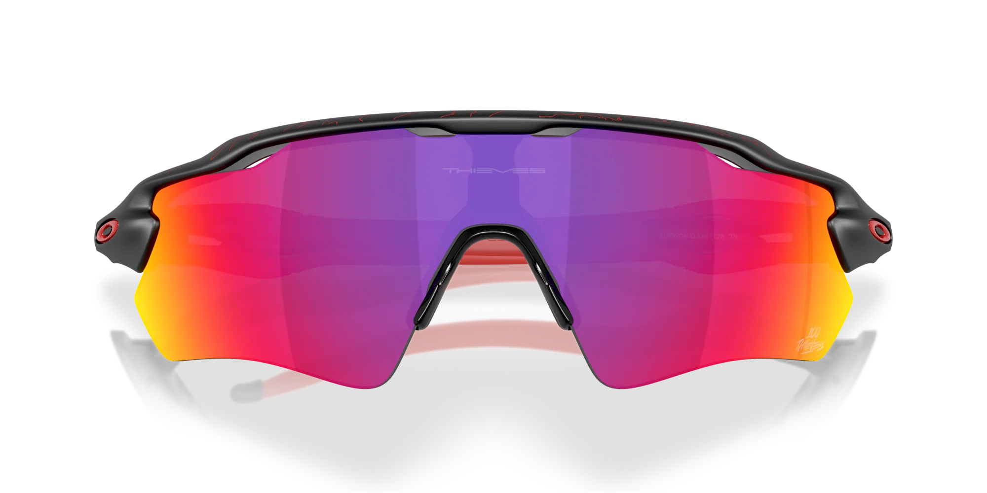 Oakley Radar EV Path 100 Thieves Özel Koleksiyon Güneş Gözlüğü 9208G2 100T Matte Black Prizm Road