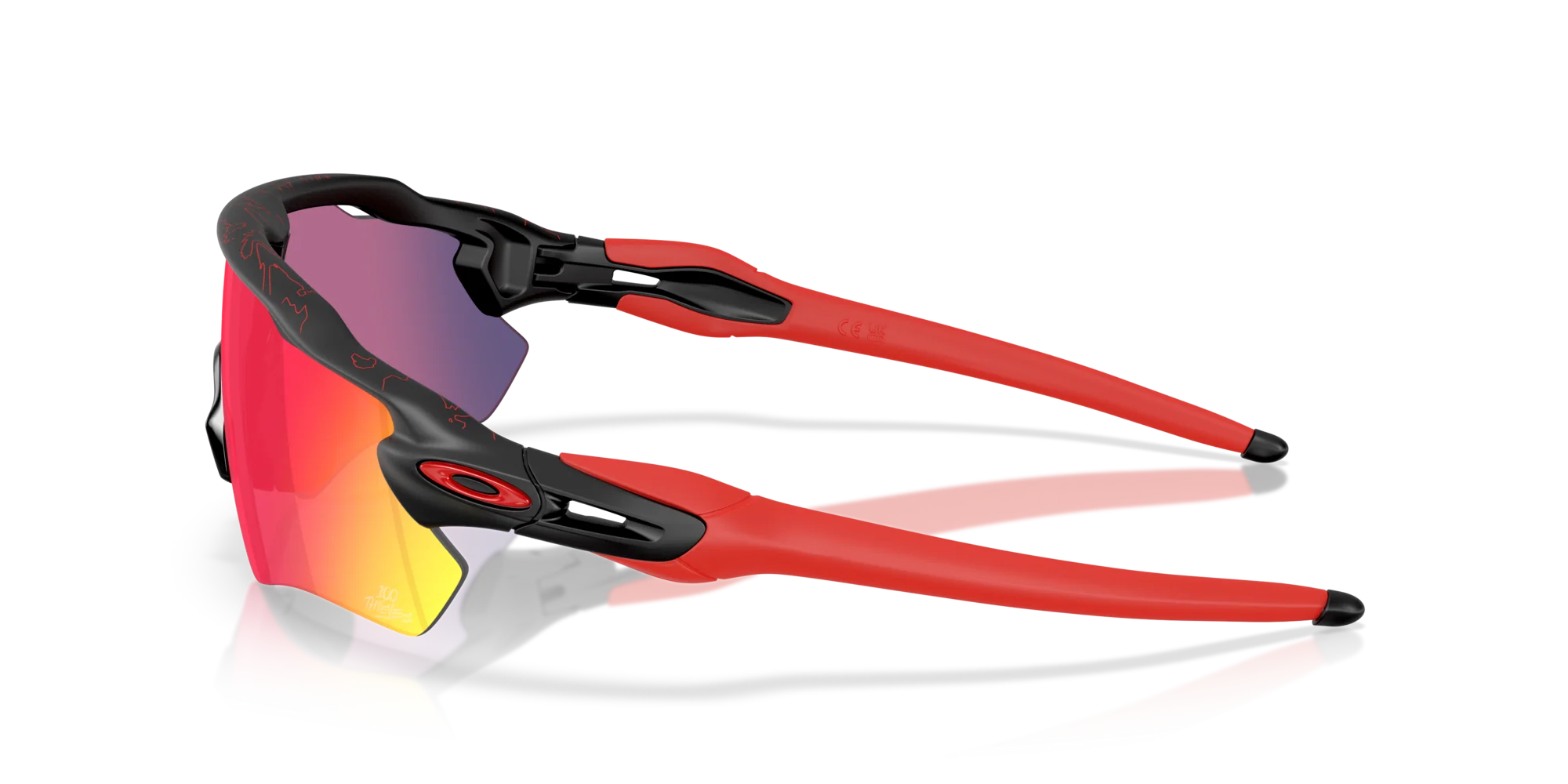 Oakley Radar EV Path 100 Thieves Özel Koleksiyon Güneş Gözlüğü 9208G2 100T Matte Black Prizm Road