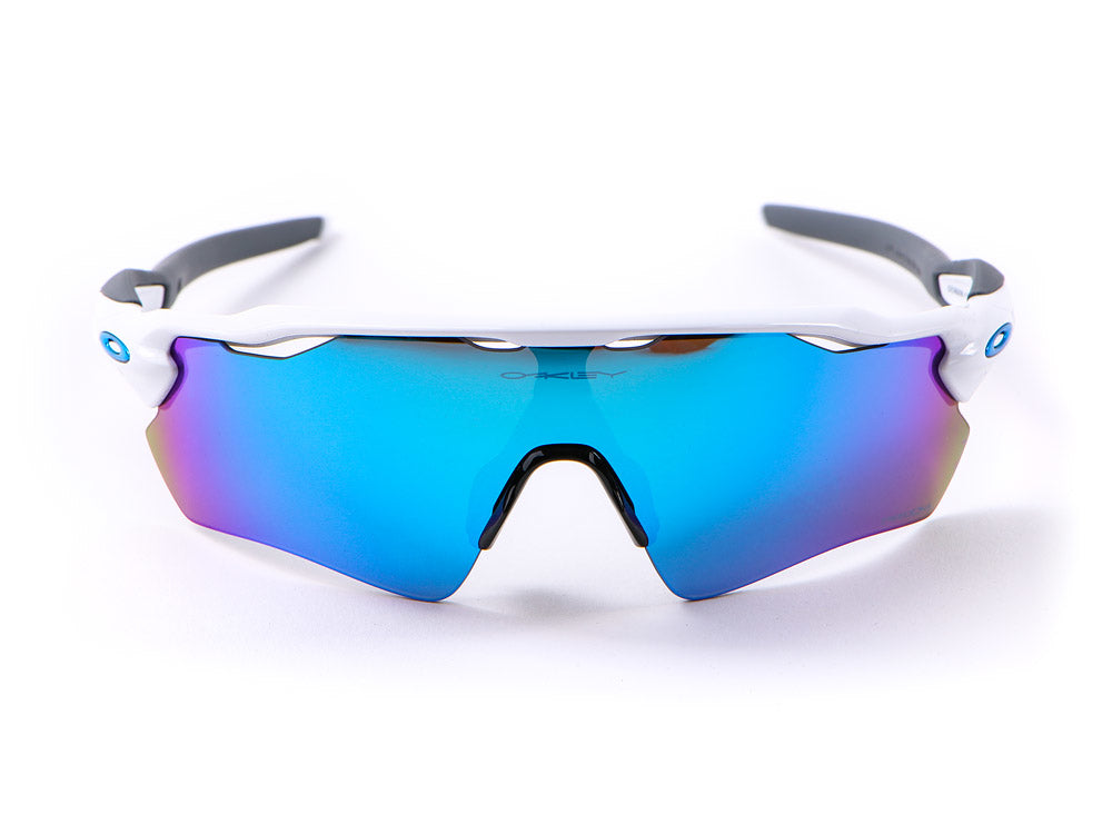 Oakley Radar EV PATH Bisiklet Güneş Gözlüğü Polished White Prizm Sapphire