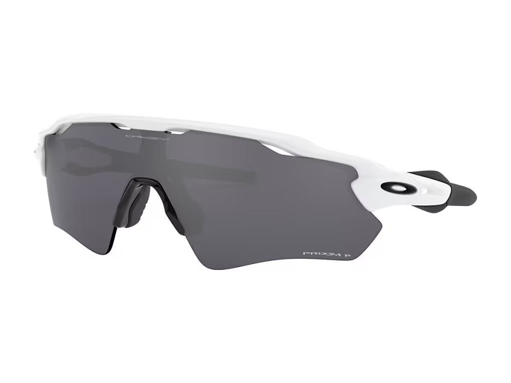 Oakley Radar Ev Path Bisiklet Güneş Gözlüğü Polished White Prizm Black Polarized