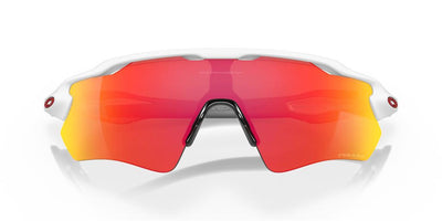 Oakley Radar Home Path Cycling Sunglasses Polished White Prizm Ruby 