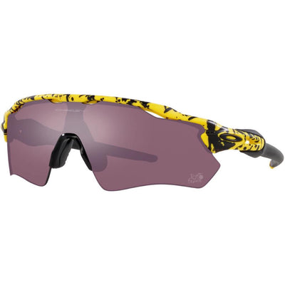 Oakley Radar Ev Path Cycling Sunglasses TourDeFrance Splatter Prizm Road Black