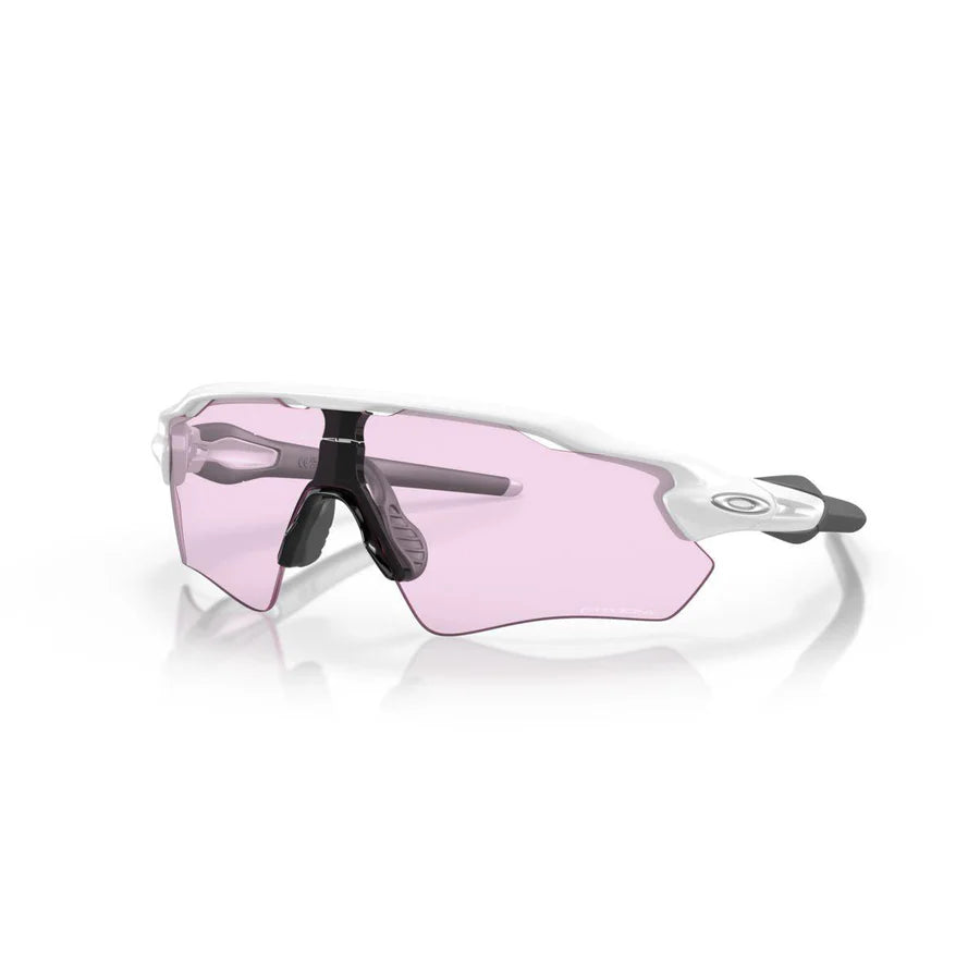 Солнцезащитные очки Oakley Radar EV Path 9208E5 матово-белые призматические для слабого освещения