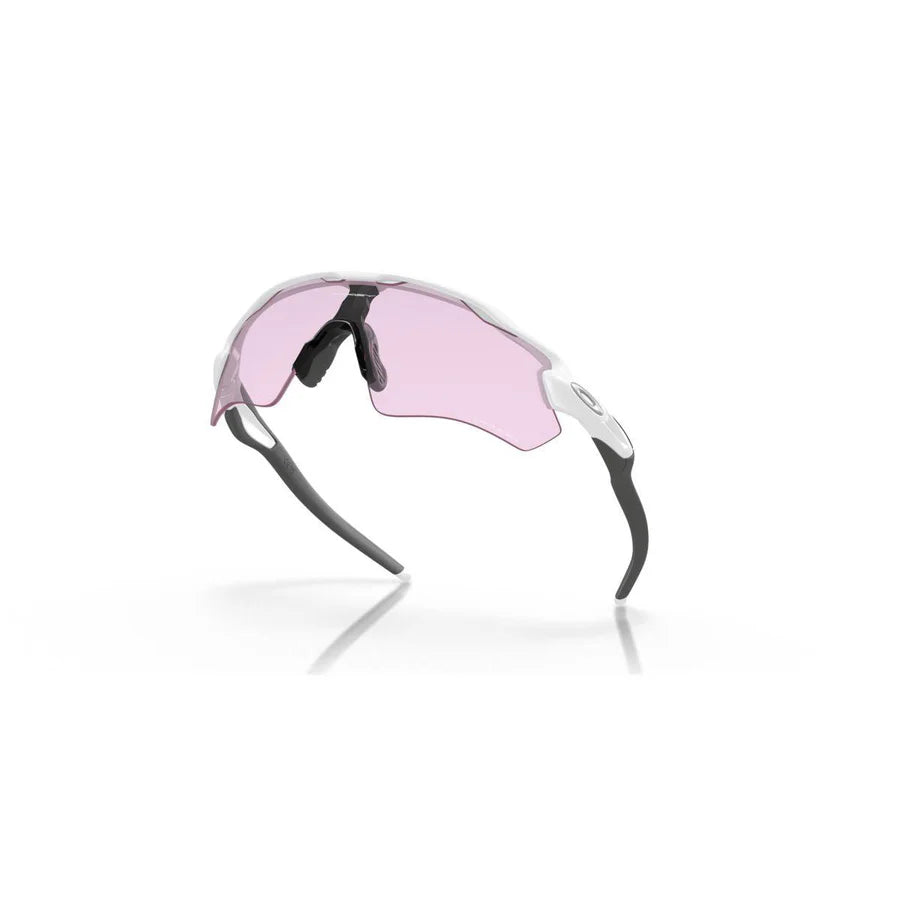 Солнцезащитные очки Oakley Radar EV Path 9208E5 матово-белые призматические для слабого освещения