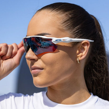 Солнцезащитные очки Oakley Radar EV Path 9208F8, матово-серые чернила, Prizm Trail Torch