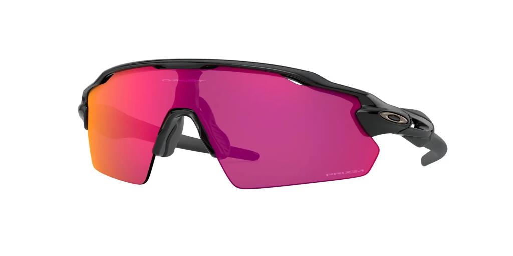 Oakley Radar EV PITCH Bisiklet Güneş Gözlüğü Polished Black Prizm Field