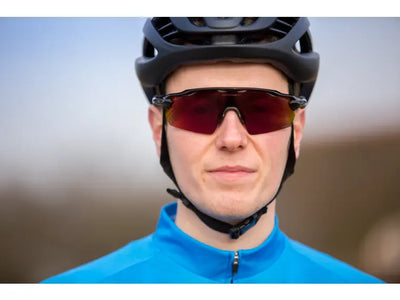 Oakley Radar EV PITCH Cycling Sunglasses Polished Black Prizm Field