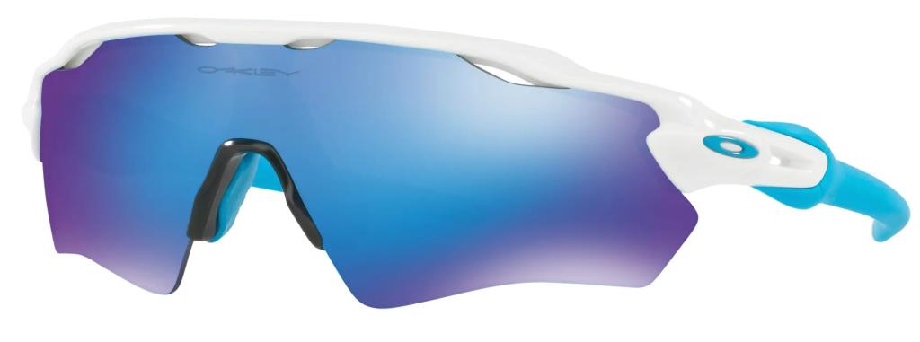 Oakley Radar EV XS Path 0OJ9001 Youth Sunglasses 900126 Matte White Prizm Sapphire