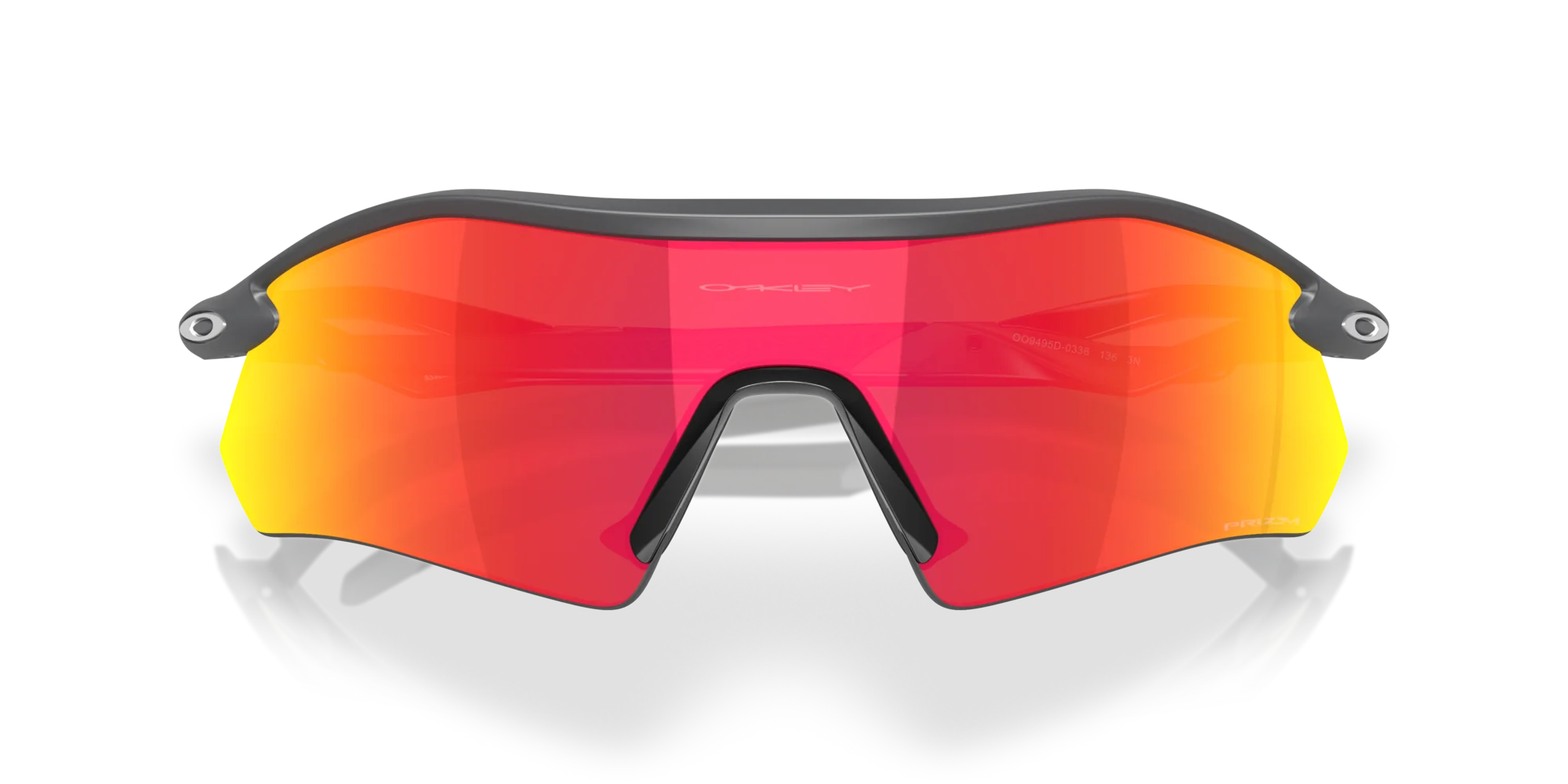 Oakley Radar Plate Güneş Gözlüğü 9495D 949503 Matte Carbon Prizm Ruby