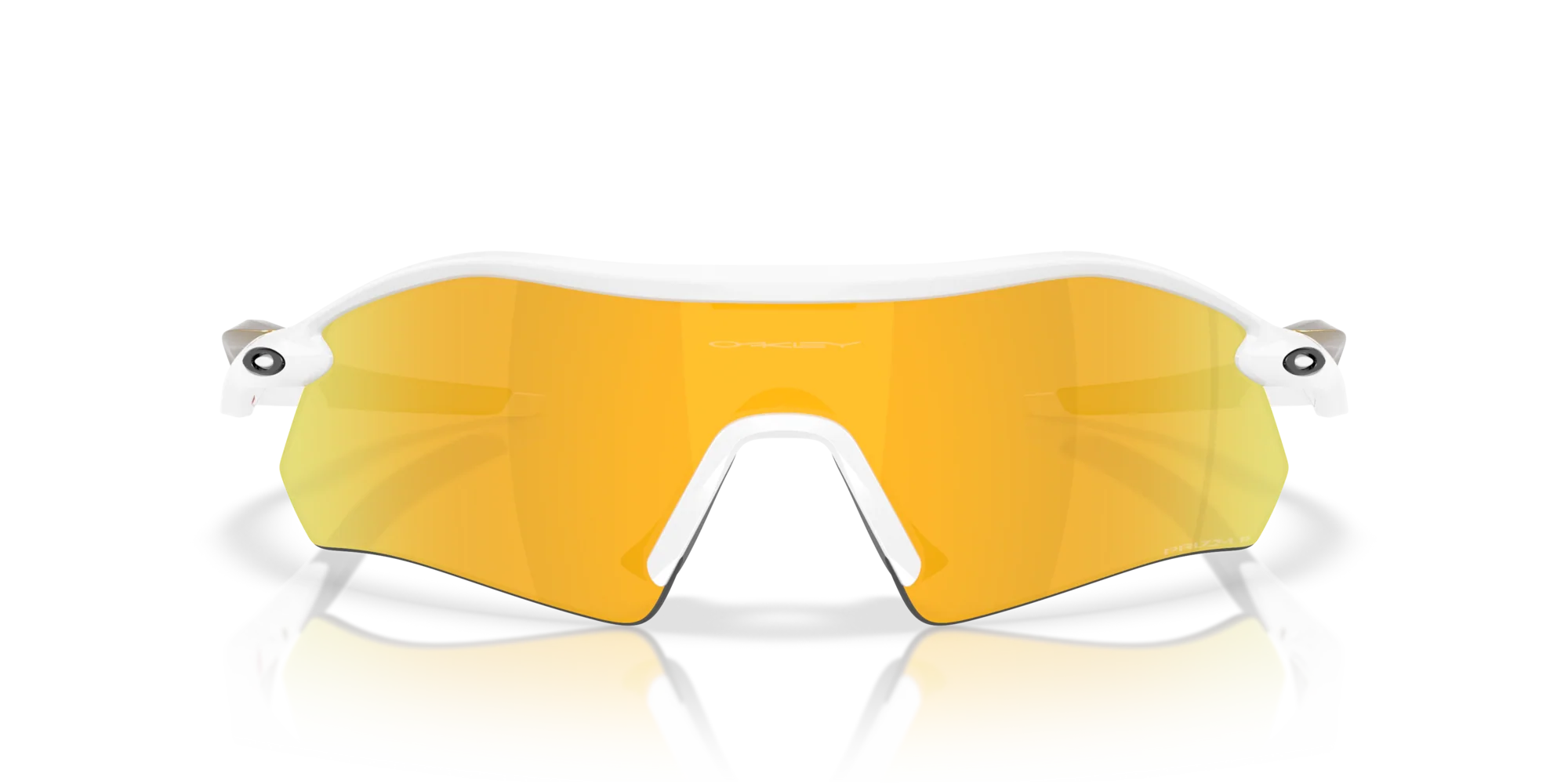 Oakley Radar Plate Polarize Güneş Gözlüğü 9495D 949505 Polished White Prizm 24K Polarized