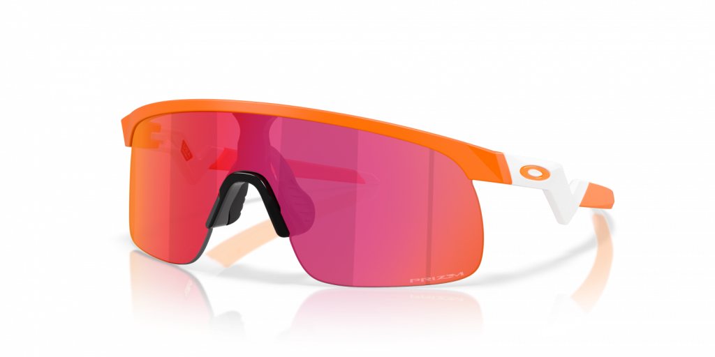 Oakley Resistor Çocuk Güneş Gözlüğü J901042 Matte Atomic Orange Prizm Field