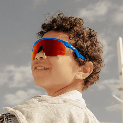 Солнцезащитные очки Oakley Resistor Young J901034, матовый темно-синий Prizm Ruby