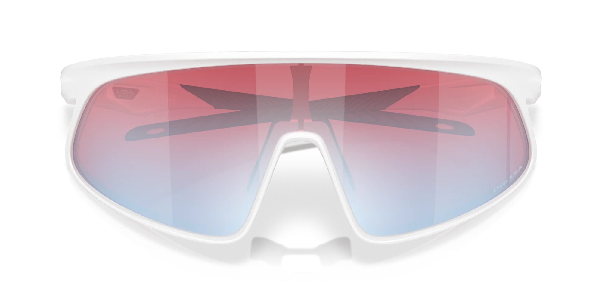Oakley RSLV Sunglasses 9484D Matte White Prizm Snow Sapphire 948408