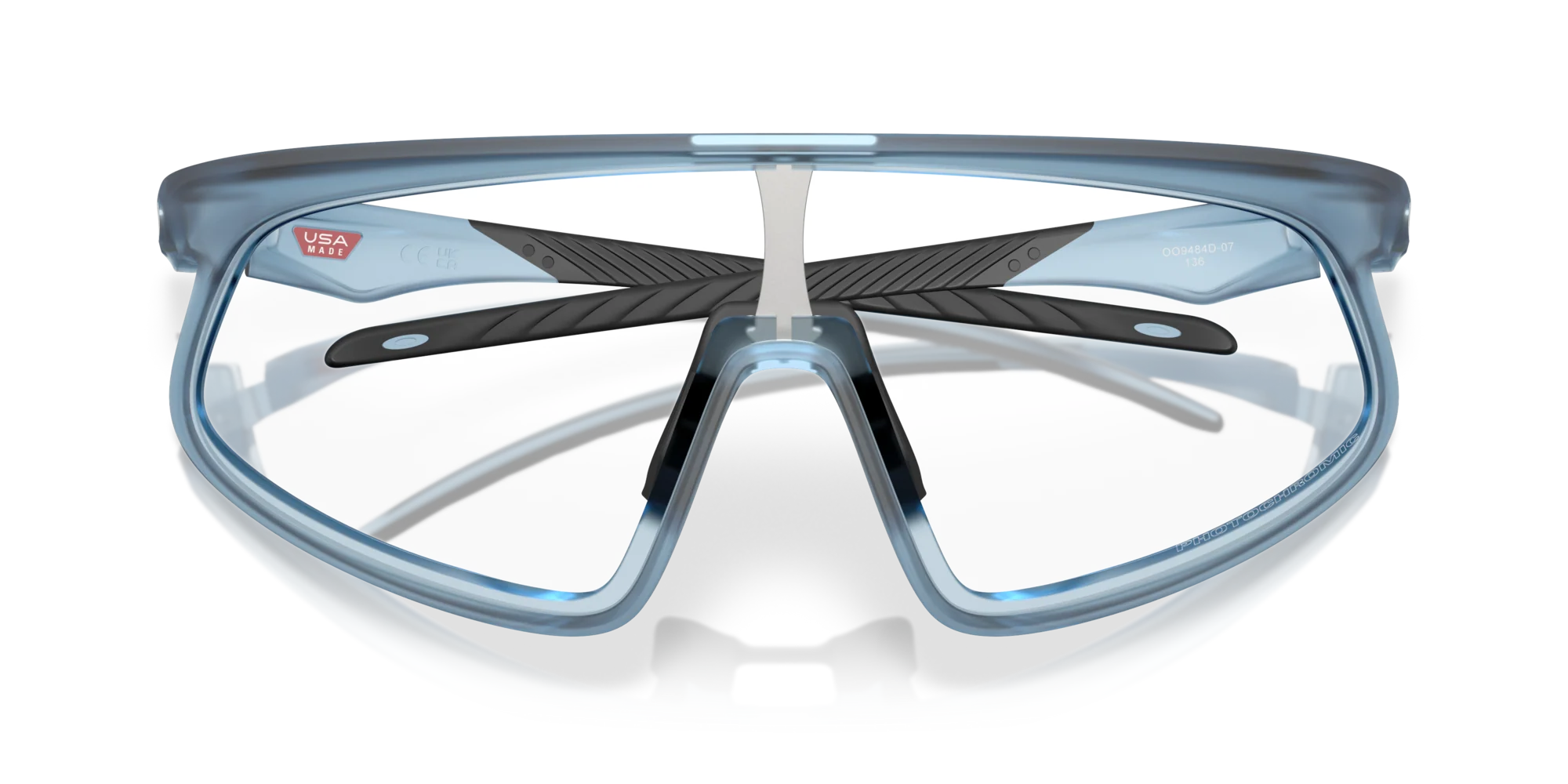 Oakley RSLV Photochromic Sunglasses 9484D Matte Trans Stonewash Photochromic 948407