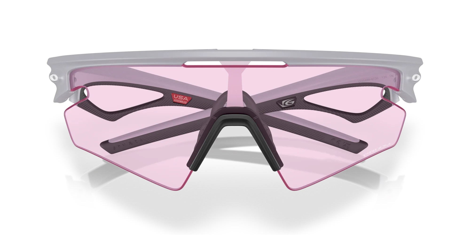Oakley Sphaera Slash Güneş Gözlüğü 949907 Matte Fog Prizm Low Light