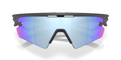 Oakley Sphaera Slash Polarized Sunglasses 949911 Matte Carbon Prizm Deep Water Polar