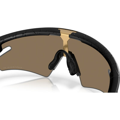 Oakley Sphaera Slash Polarize Güneş Gözlüğü 949915 Matte Black Splatter Prizm 24K Polar