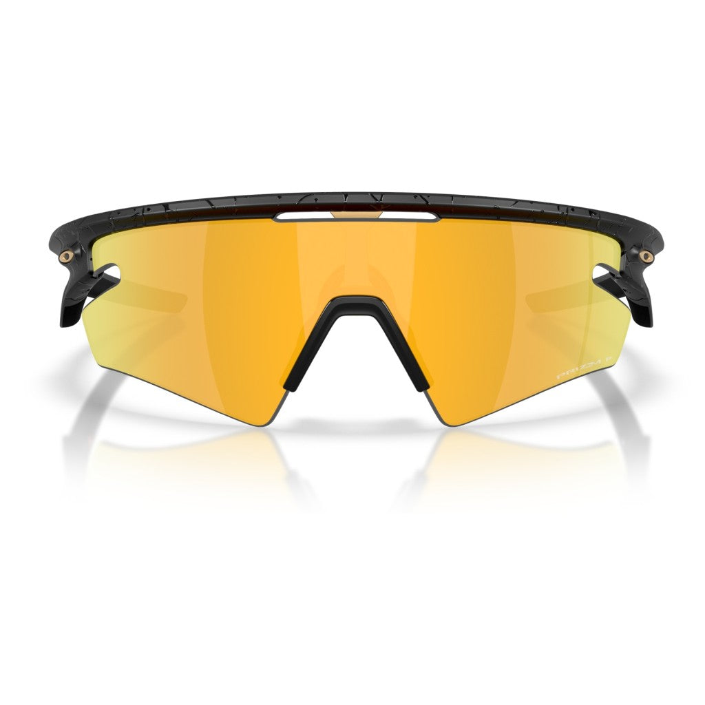 Oakley Sphaera Slash Polarize Güneş Gözlüğü 949915 Matte Black Splatter Prizm 24K Polar