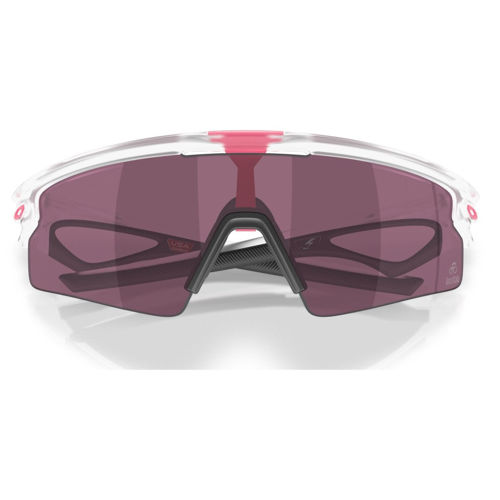 Oakley Sphaera Strike Giro D'Italia Güneş Gözlüğü 953110 GDI Matte Clear Prizm Road Black