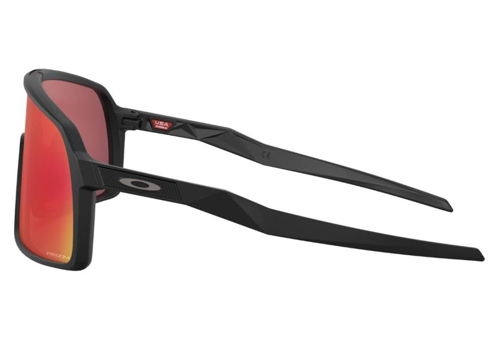 Oakley Sutro Bisiklet Güneş Gözlüğü Matte Black Prizm Trail Torch