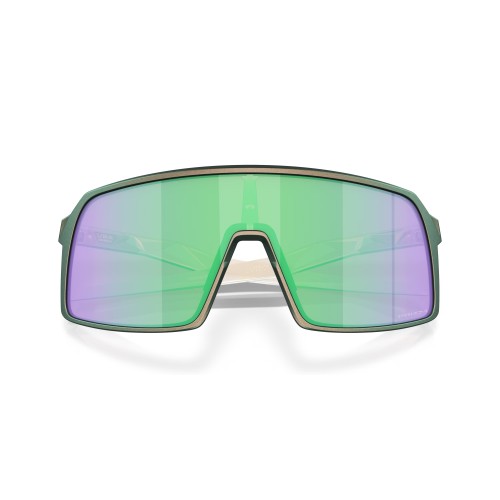 Oakley Sutro Bisiklet Güneş Gözlüğü Matte Silver Green Colorshift Prizm Road Jade