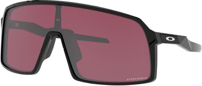 Oakley Sutro Cycling Sunglasses Polished Black Prizm Snow Black Iridium
