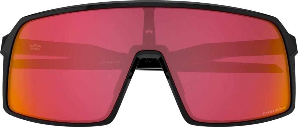 Oakley Sutro Bisiklet Güneş Gözlüğü Polished Black Prizm Snow Torch Iridium