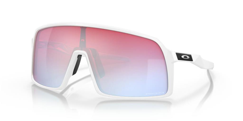 Oakley Sutro Bisiklet Güneş Gözlüğü Polished White Prizm Snow Sapphire Irid