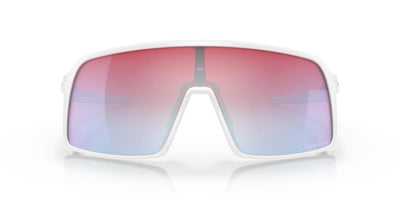 Oakley Sutro Cycling Sunglasses Polished White Prizm Snow Sapphire Irid