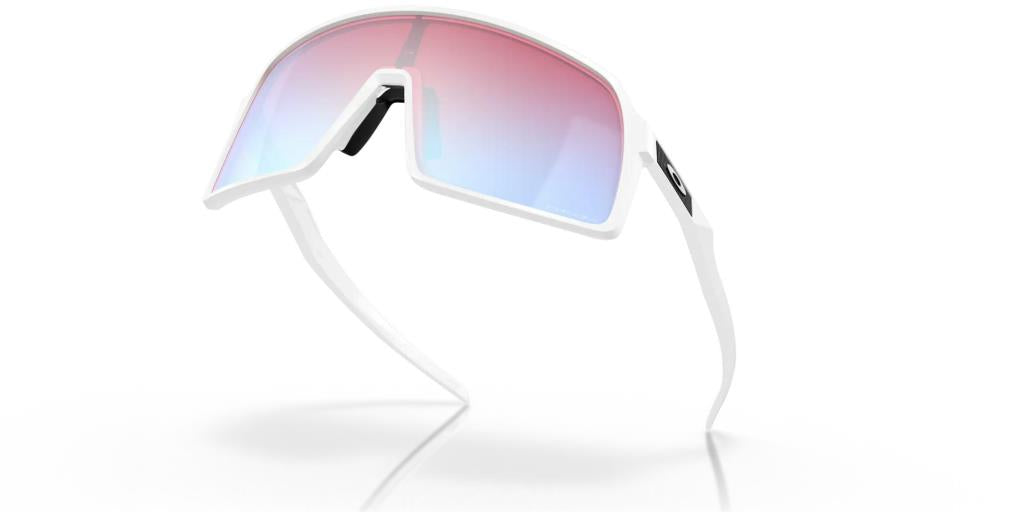 Oakley Sutro Bisiklet Güneş Gözlüğü Polished White Prizm Snow Sapphire Irid