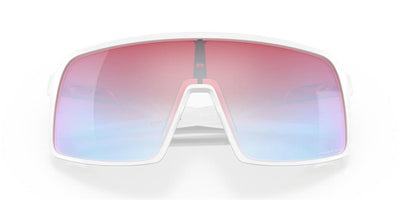 Oakley Sutro Cycling Sunglasses Polished White Prizm Snow Sapphire Irid