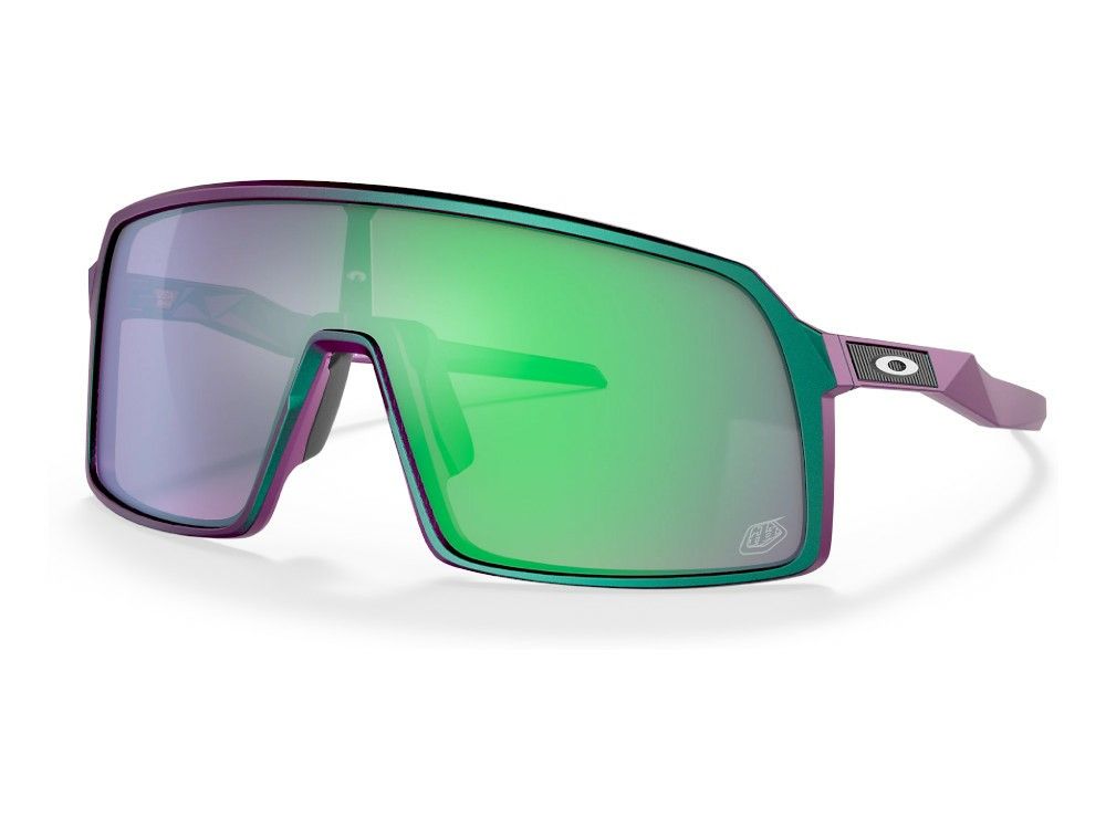 Oakley Sutro Bisiklet Güneş Gözlüğü TroyLeeDesign Matte Purple Green Shift Prizm Jade