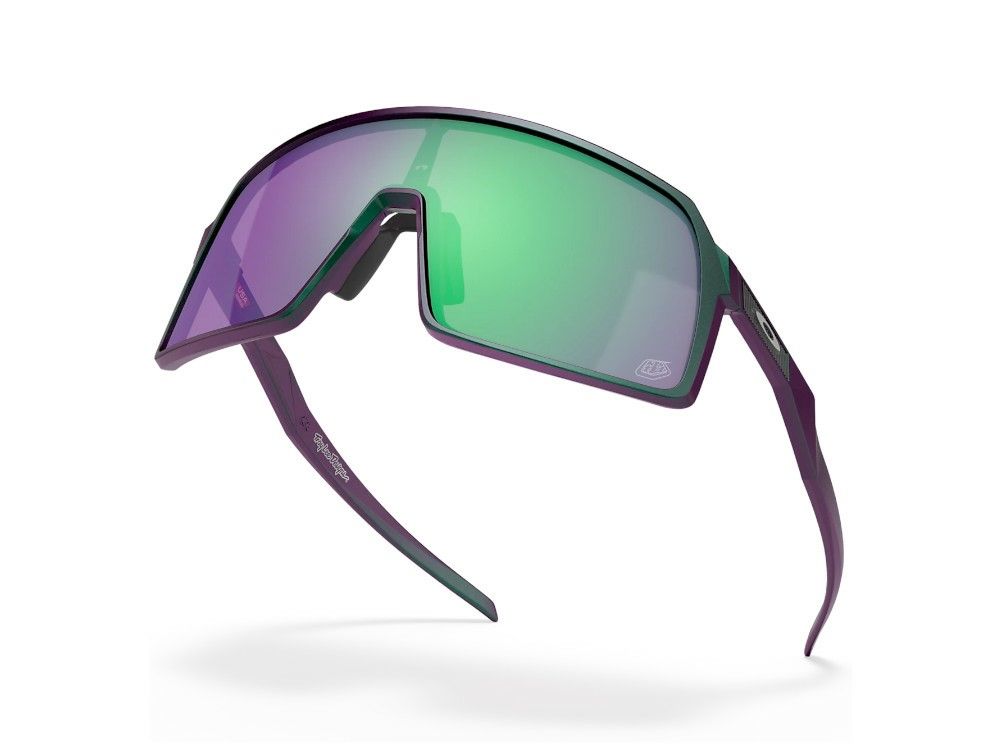 Oakley Sutro Bisiklet Güneş Gözlüğü TroyLeeDesign Matte Purple Green Shift Prizm Jade