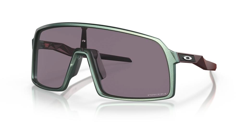 Oakley Sutro Bisiklet Güneş Gözlüğü Verve Matte Silver/Blue Prizm Grey