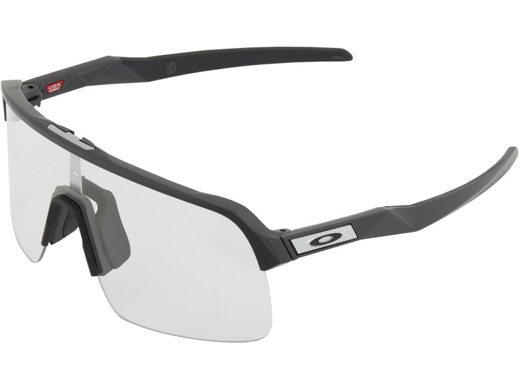 Oakley Sutro Lite Велосипедные солнцезащитные очки Matte Carbon Clear PhotoChromic