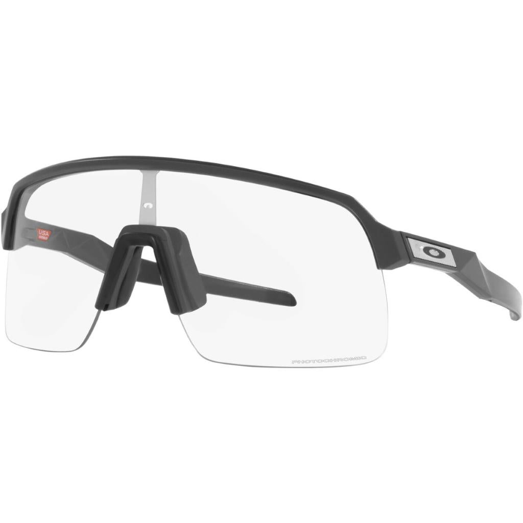 Oakley Sutro Lite Велосипедные солнцезащитные очки Matte Carbon Clear PhotoChromic