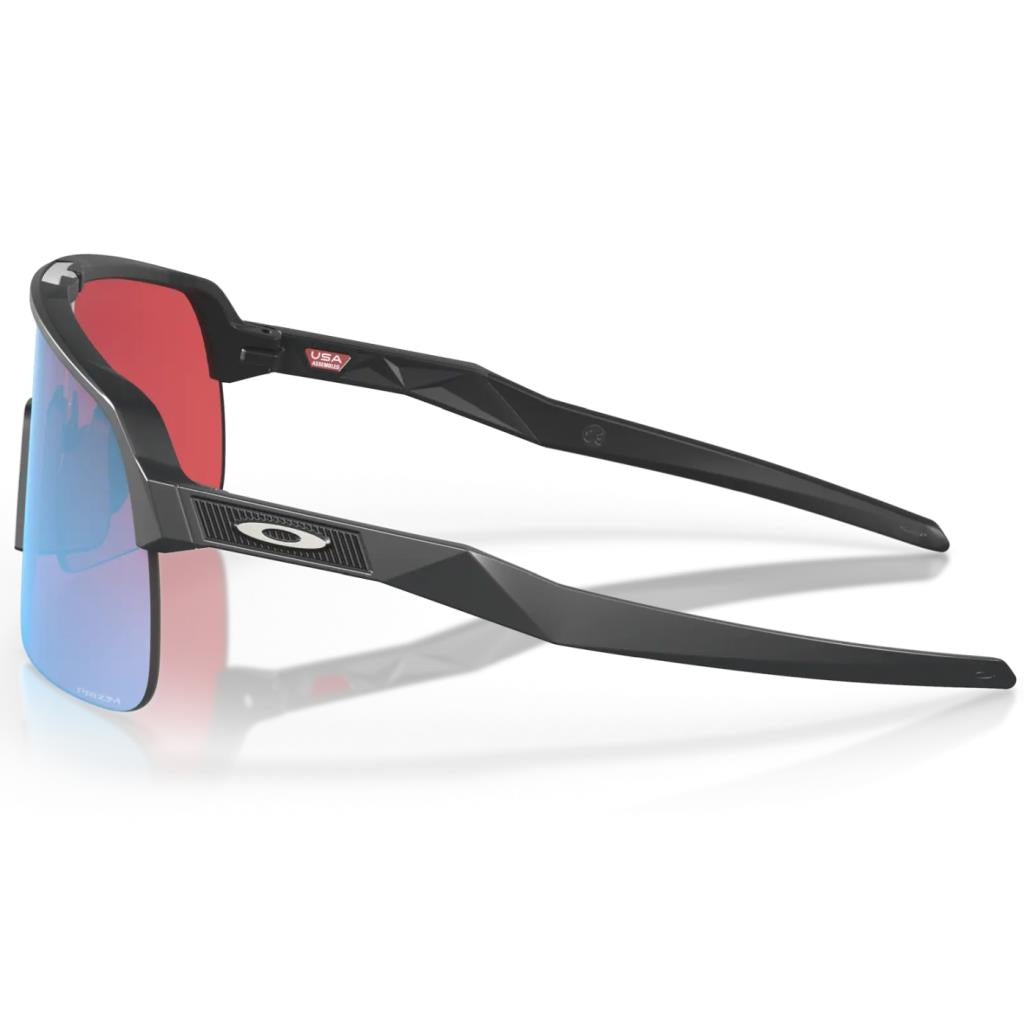 Oakley Sutro Lite Cycling Sunglasses Matte Carbon Prizm Snow Sapphire