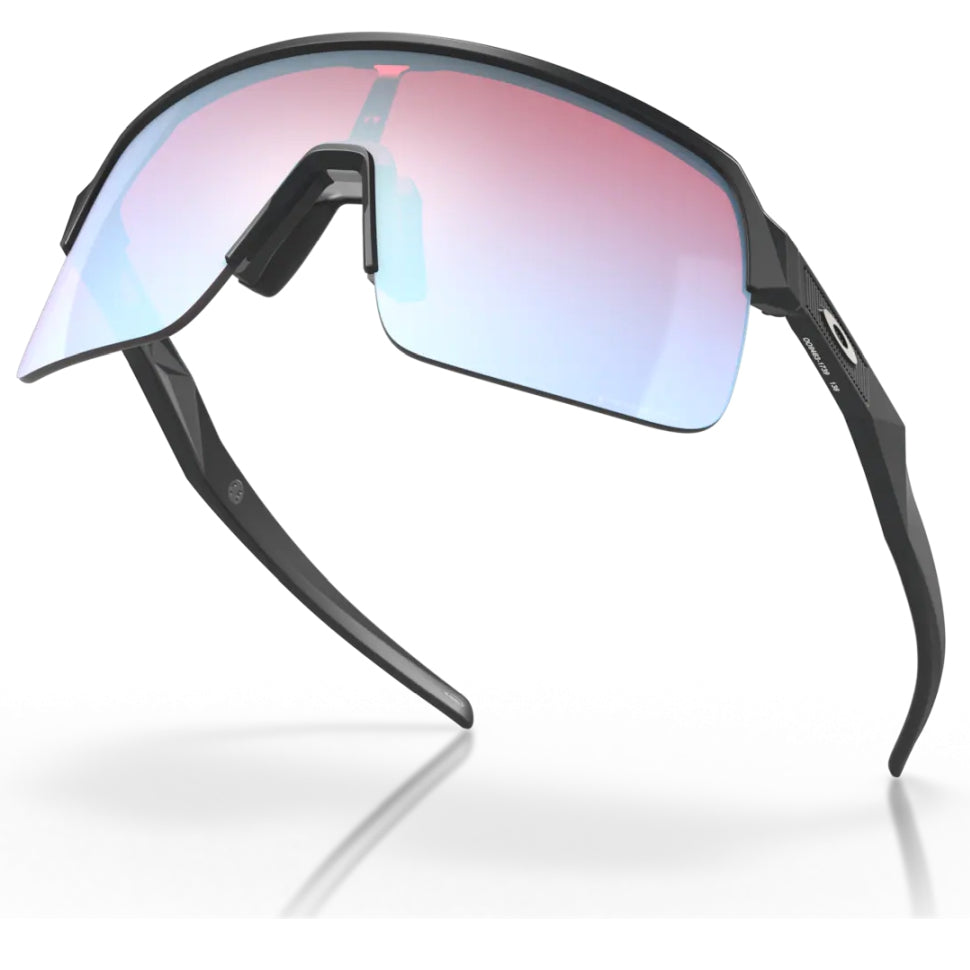 Oakley Sutro Lite Cycling Sunglasses Matte Carbon Prizm Snow Sapphire