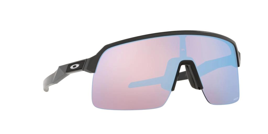 Oakley Sutro Lite Cycling Sunglasses Matte Carbon Prizm Snow Sapphire