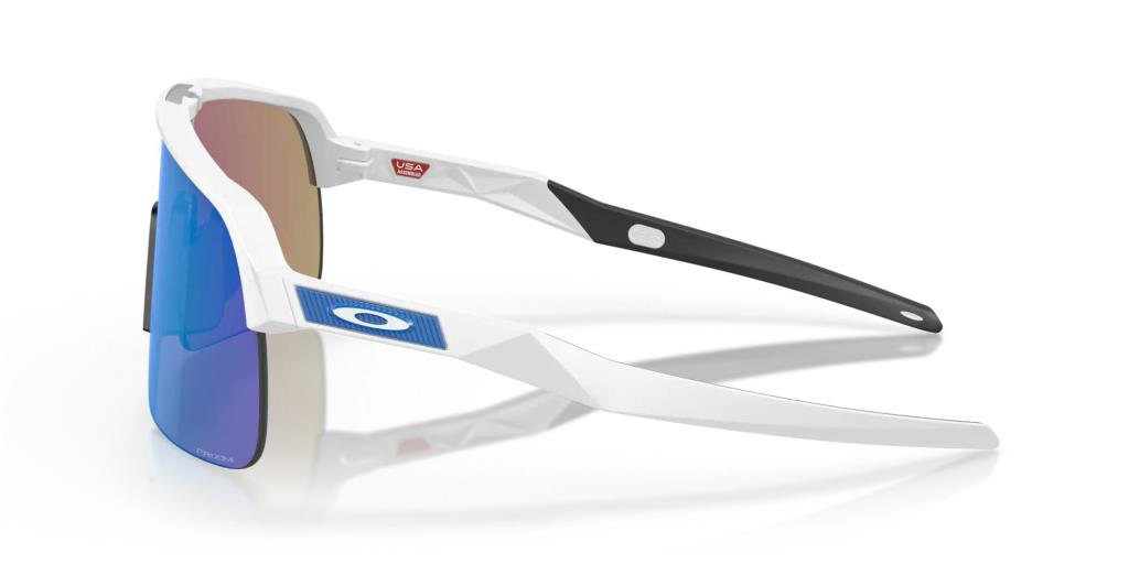 Oakley Sutro Lite Bisiklet Güneş Gözlüğü Matte White Prizm Sapphire