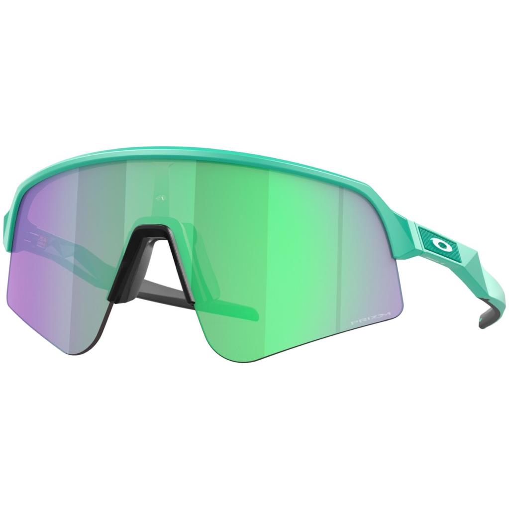 Oakley Sutro Lite Sweep Cycling Sunglasses Matte Celeste Prizm Road Jade