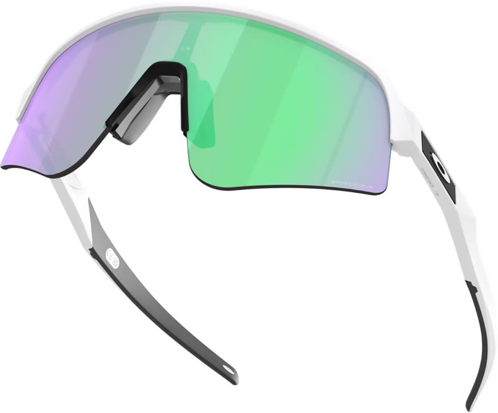 Oakley Sutro Lite Sweep Bisiklet Güneş Gözlüğü Matte White Prizm Road Jade