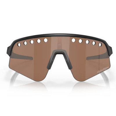 Oakley Sutro Lite Sweep Cycling Sunglasses TLD Matte Black Prizm Tungsten 946519